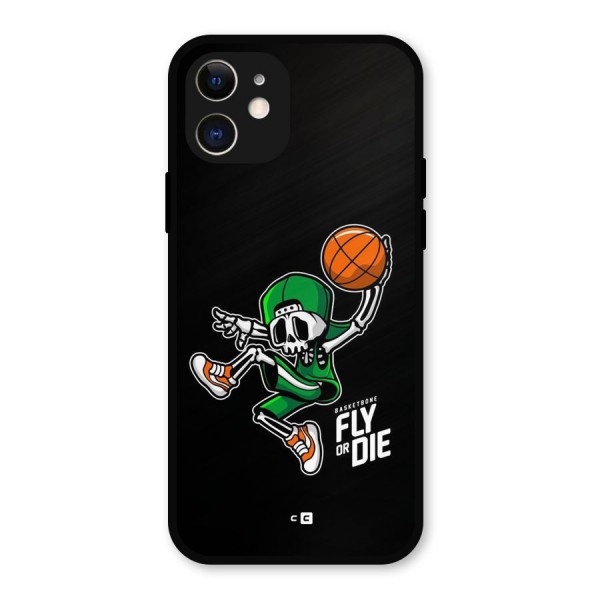 Fly Or Die Metal Back Case for iPhone 12