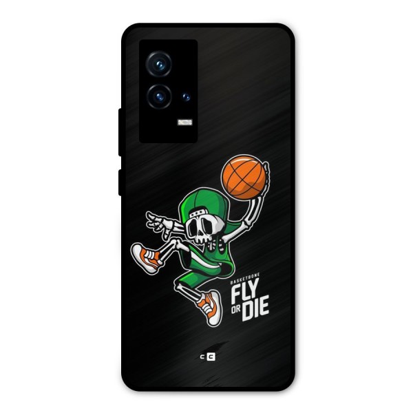 Fly Or Die Metal Back Case for iQOO 9 5G