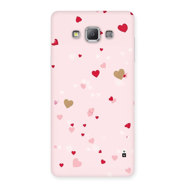 Flying Hearts Back Case for Galaxy A7