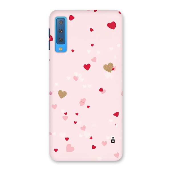 Flying Hearts Back Case for Galaxy A7 (2018)