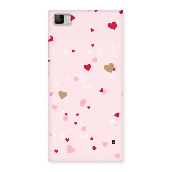 Flying Hearts Back Case for Mi3