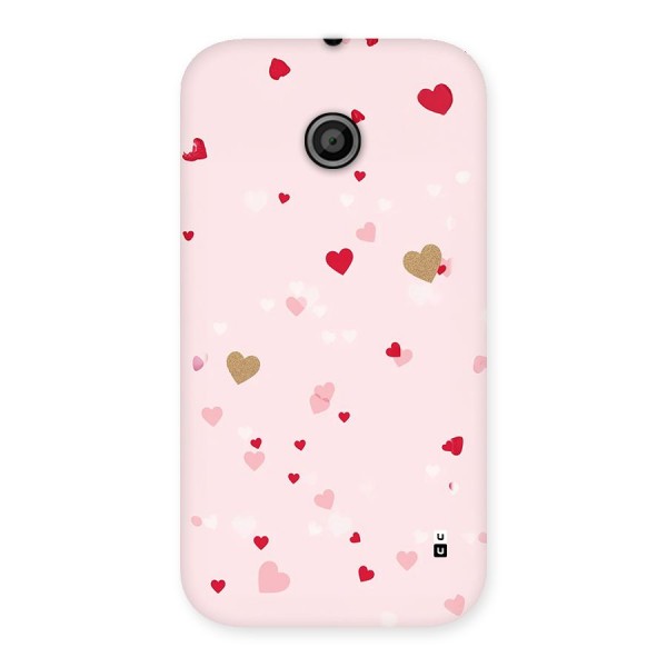 Flying Hearts Back Case for Moto E