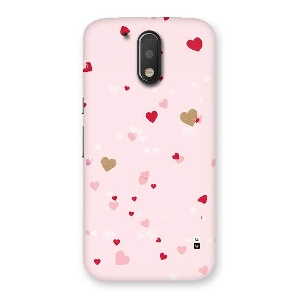 Flying Hearts Back Case for Moto G4