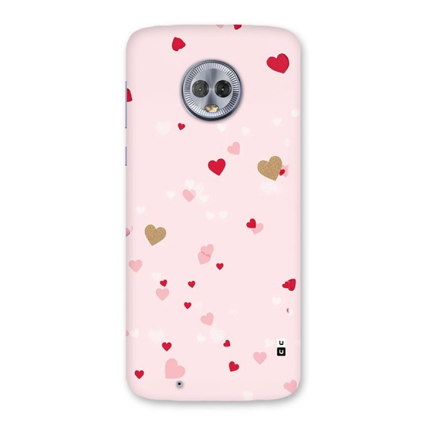 Flying Hearts Back Case for Moto G6