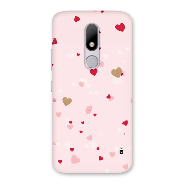 Flying Hearts Back Case for Moto M