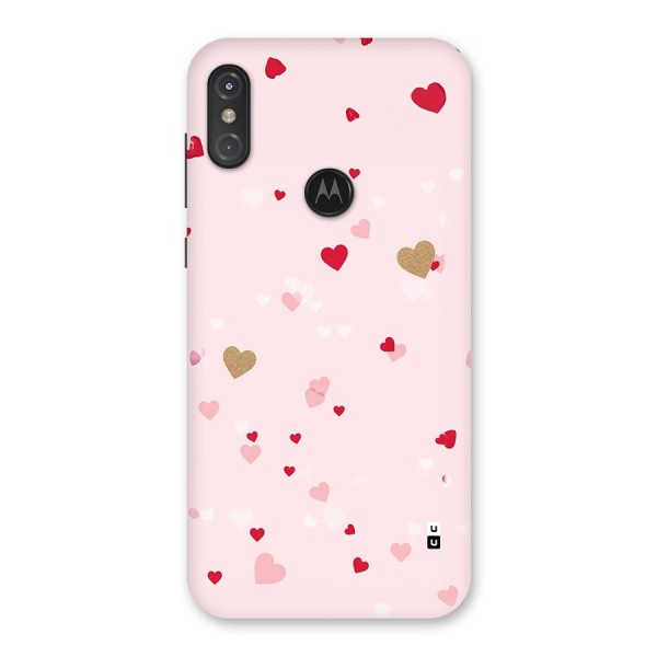 Flying Hearts Back Case for Motorola One Power