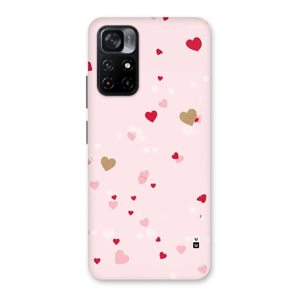 Flying Hearts Back Case for Poco M4 Pro 5G