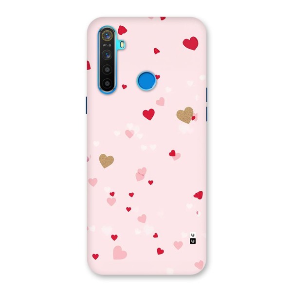 Flying Hearts Back Case for Realme 5s