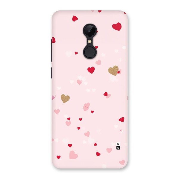 Flying Hearts Back Case for Redmi 5