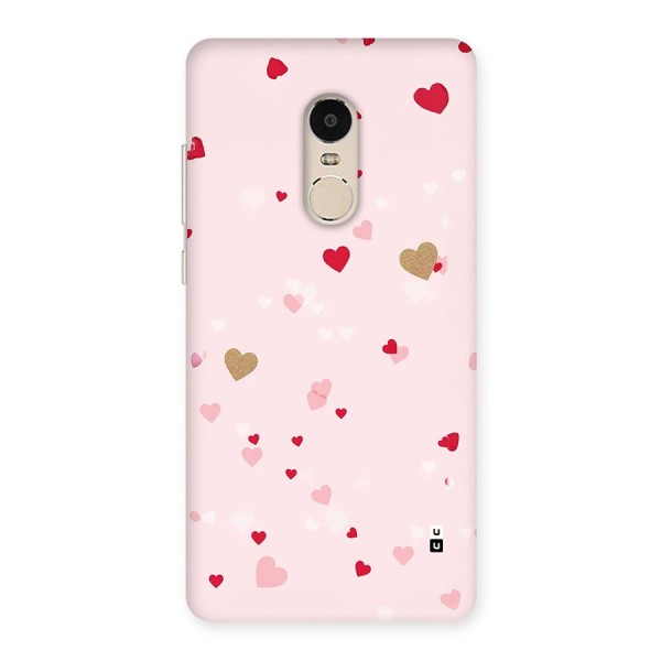 Flying Hearts Back Case for Redmi Note 4