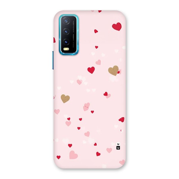 Flying Hearts Back Case for Vivo Y12s