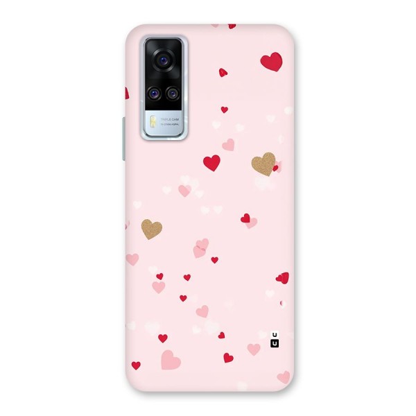 Flying Hearts Back Case for Vivo Y51