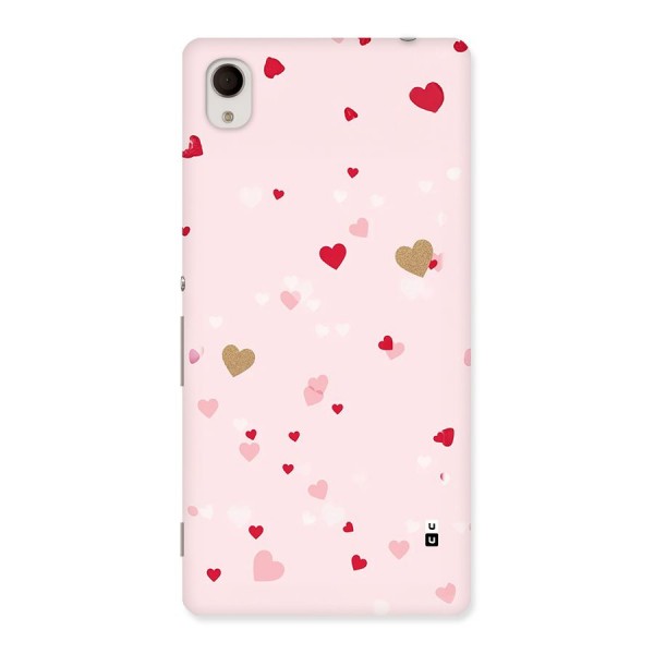 Flying Hearts Back Case for Xperia M4 Aqua