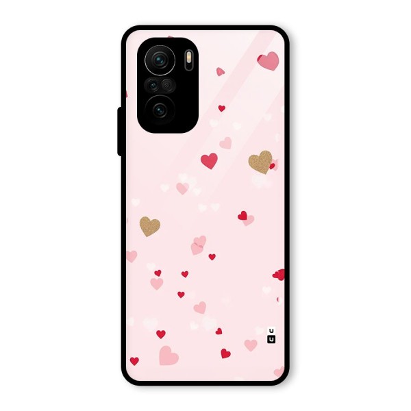 Flying Hearts Glass Back Case for Mi 11x