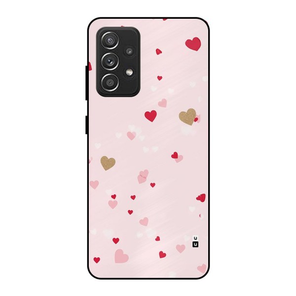 Flying Hearts Metal Back Case for Galaxy A52