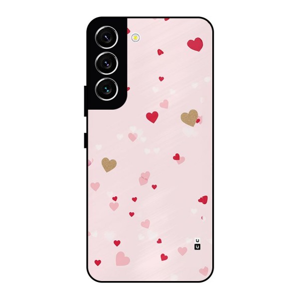 Flying Hearts Metal Back Case for Galaxy S22 5G