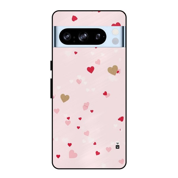 Flying Hearts Metal Back Case for Google Pixel 8 Pro