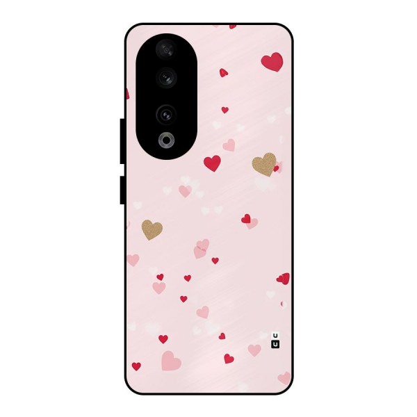 Flying Hearts Metal Back Case for Honor 90