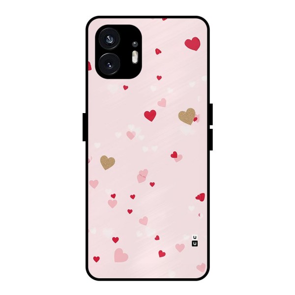 Flying Hearts Metal Back Case for Nothing Phone 2