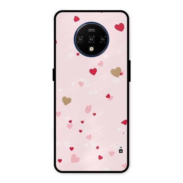 Flying Hearts Metal Back Case for OnePlus 7T