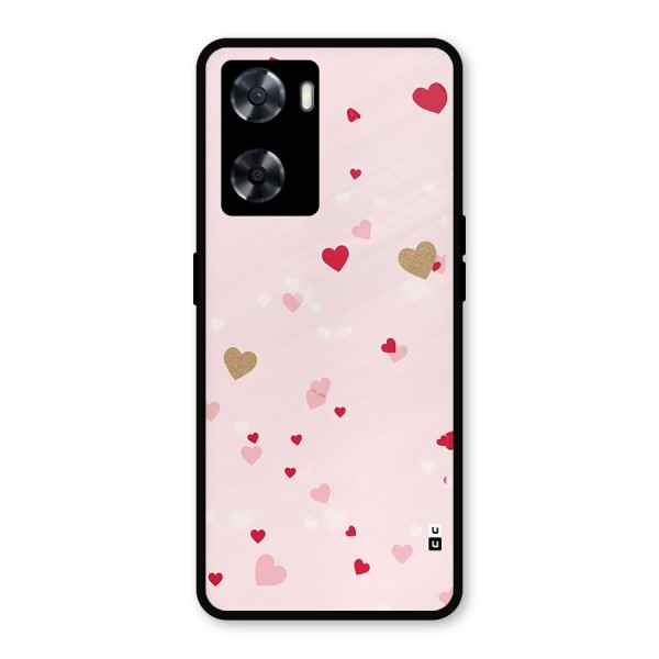 Flying Hearts Metal Back Case for Oppo A77