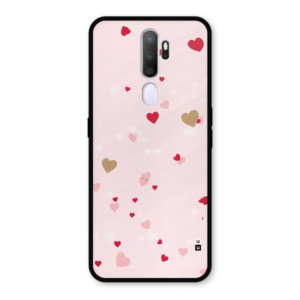 Flying Hearts Metal Back Case for Oppo A9 (2020)