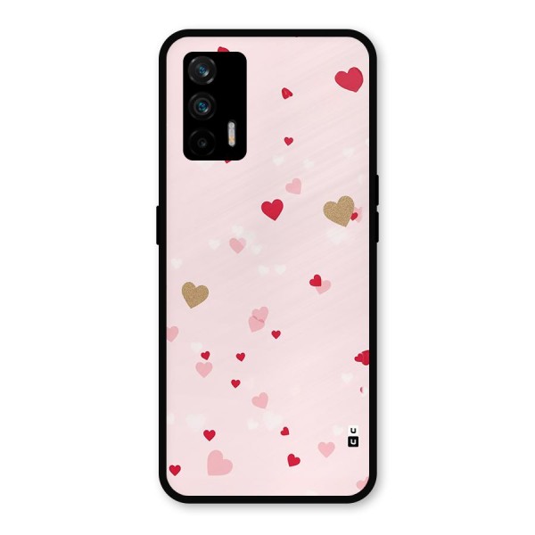 Flying Hearts Metal Back Case for Realme GT 5G