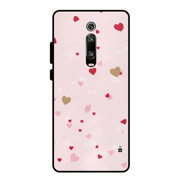 Flying Hearts Metal Back Case for Redmi K20