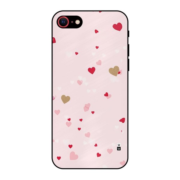 Flying Hearts Metal Back Case for iPhone 7