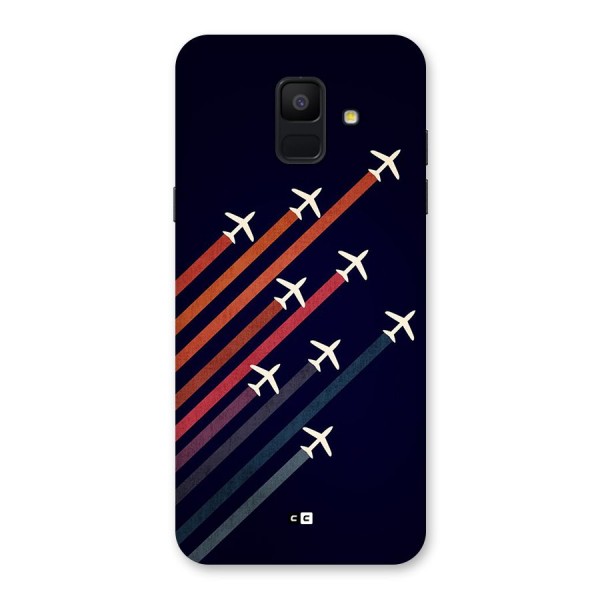 Flying Planes Back Case for Galaxy A6 (2018)