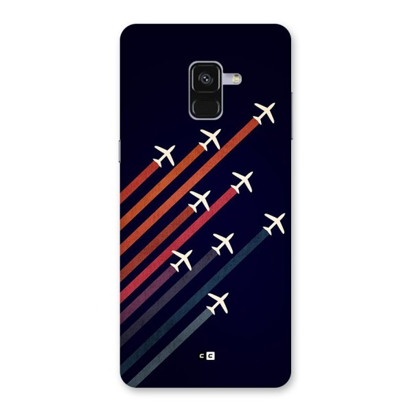 Flying Planes Back Case for Galaxy A8 Plus