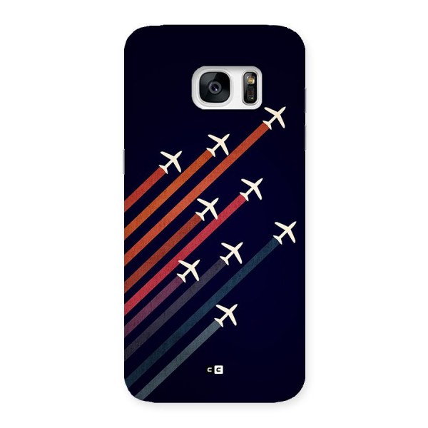 Flying Planes Back Case for Galaxy S7 Edge