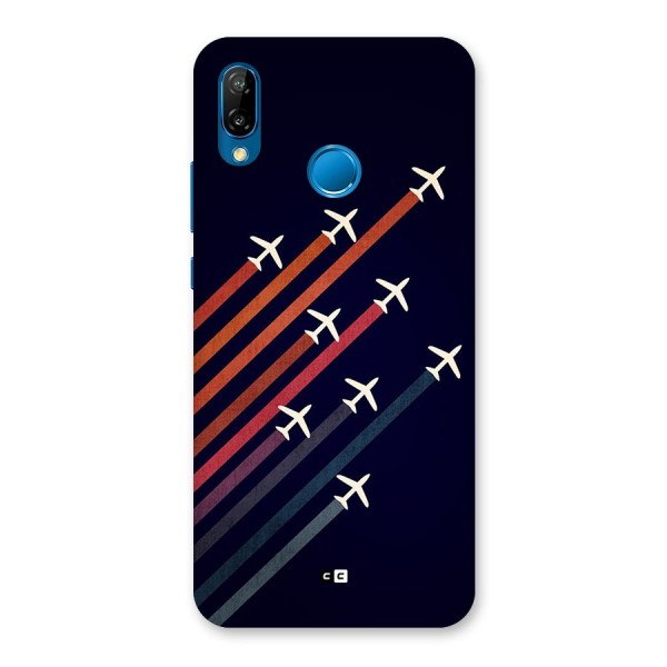 Flying Planes Back Case for Huawei P20 Lite