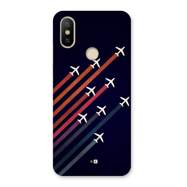 Flying Planes Back Case for Mi A2