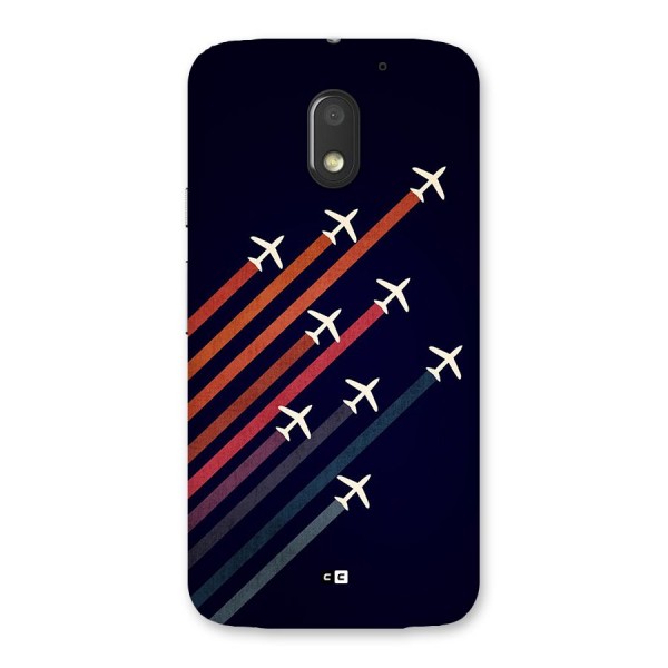 Flying Planes Back Case for Moto E3 Power