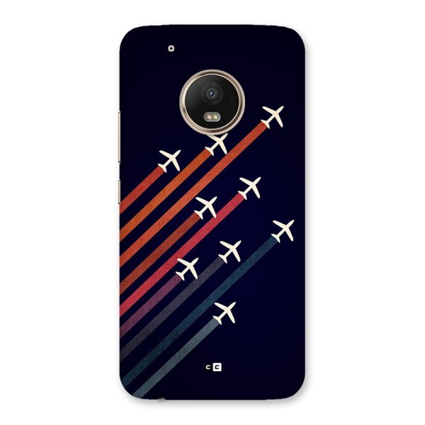 Flying Planes Back Case for Moto G5 Plus