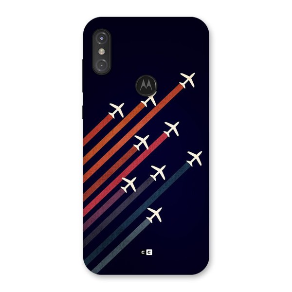 Flying Planes Back Case for Motorola One Power