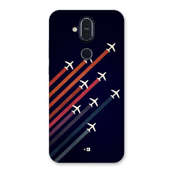 Flying Planes Back Case for Nokia 8.1