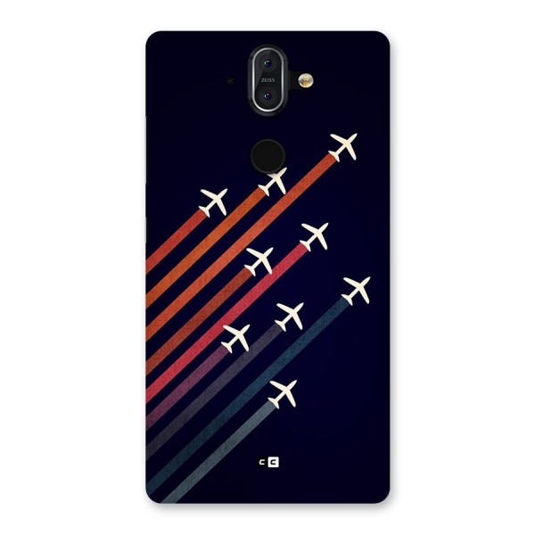 Flying Planes Back Case for Nokia 8 Sirocco