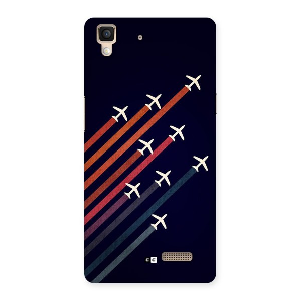 Flying Planes Back Case for Oppo R7