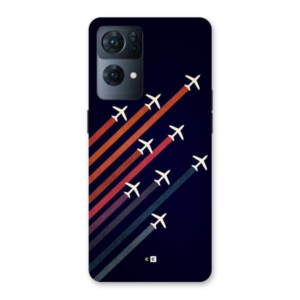 Flying Planes Back Case for Oppo Reno7 Pro 5G