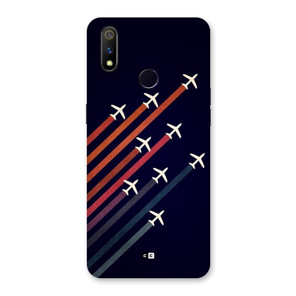 Flying Planes Back Case for Realme 3 Pro