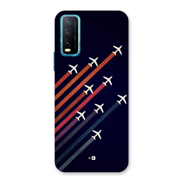 Flying Planes Back Case for Vivo Y12s