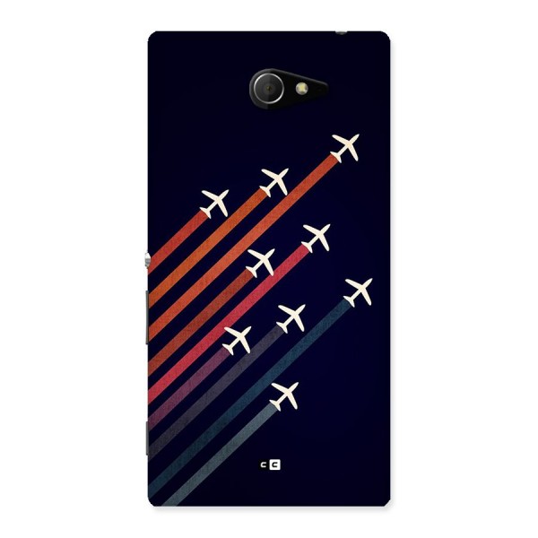 Flying Planes Back Case for Xperia M2