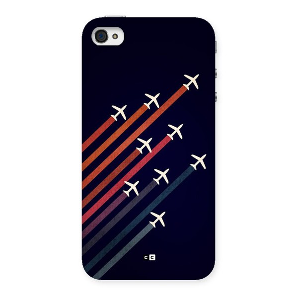 Flying Planes Back Case for iPhone 4 4s