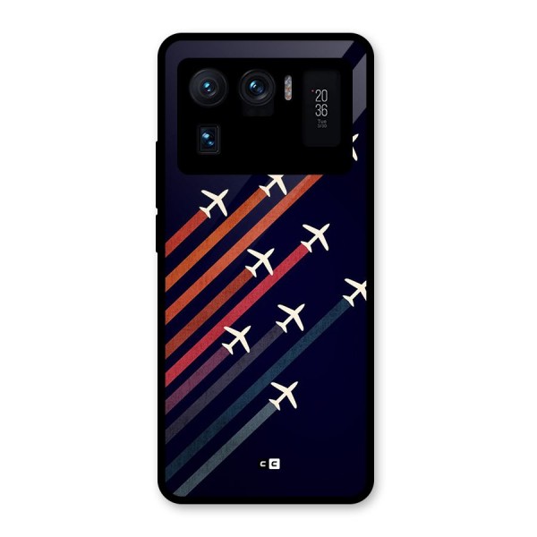 Flying Planes Glass Back Case for Mi 11 Ultra