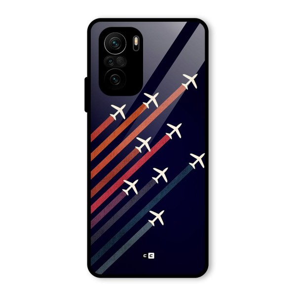 Flying Planes Glass Back Case for Mi 11x