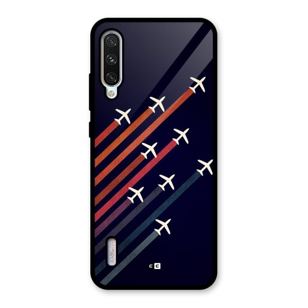 Flying Planes Glass Back Case for Mi A3