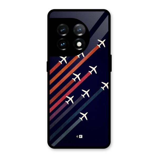 Flying Planes Glass Back Case for OnePlus 11