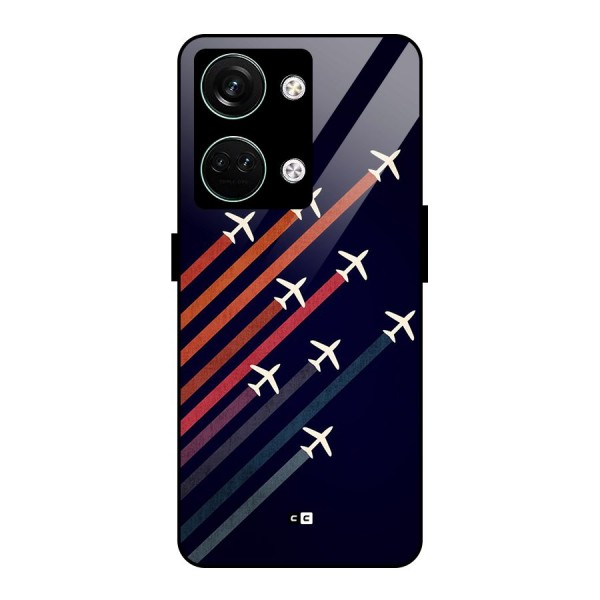 Flying Planes Glass Back Case for Oneplus Nord 3